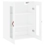 Armario de pared blanco brillante 69,5x34x90 cm de , Aparadores - Ref: Foro24-828454, Precio: 92,43 €, Descuento: %