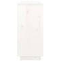 Aparador madera maciza de pino blanco 111x34x75 cm de , Aparadores - Ref: Foro24-814310, Precio: 132,65 €, Descuento: %