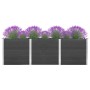 Arriate elevado de WPC gris 300x100x91 cm de , Maceteros y jardineras - Ref: Foro24-318102, Precio: 696,84 €, Descuento: %