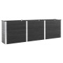 Arriate elevado de WPC gris 300x100x91 cm de , Maceteros y jardineras - Ref: Foro24-318102, Precio: 696,84 €, Descuento: %