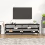 Mueble de TV madera contrachapada negro 160x40x50 cm de , Muebles TV - Ref: Foro24-826729, Precio: 83,78 €, Descuento: %