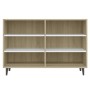 Aparador de madera contrachapada blanco y roble 103,5x35x70 cm de , Aparadores - Ref: Foro24-806045, Precio: 78,50 €, Descuen...