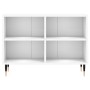 Mueble de TV madera de ingeniería blanco 69,5x30x50 cm de , Muebles TV - Ref: Foro24-826956, Precio: 45,96 €, Descuento: %