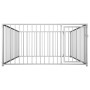 Jaula perrera de exterior 200x200x100 cm de , Casetas y cercados para perros - Ref: Foro24-144489, Precio: 242,36 €, Descuent...