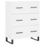 Aparador de madera de ingeniería blanco 69,5x34x90 cm de , Aparadores - Ref: Foro24-827876, Precio: 118,71 €, Descuento: %