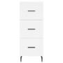 Aparador madera de ingeniería blanco 34,5x34x90 cm de , Aparadores - Ref: Foro24-828620, Precio: 77,05 €, Descuento: %