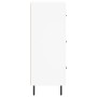 Aparador madera de ingeniería blanco 34,5x34x90 cm de , Aparadores - Ref: Foro24-828620, Precio: 77,05 €, Descuento: %