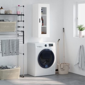 Armario de pared blanco 34,5x34x90 cm de , Aparadores - Ref: Foro24-828924, Precio: 51,05 €, Descuento: %