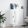 Armario de pared blanco 34,5x34x90 cm de , Aparadores - Ref: Foro24-828924, Precio: 51,05 €, Descuento: %