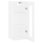 Armario de pared blanco 34,5x34x90 cm de , Aparadores - Ref: Foro24-828924, Precio: 51,05 €, Descuento: %