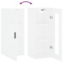 Armario de pared blanco 34,5x34x90 cm de , Aparadores - Ref: Foro24-828924, Precio: 51,05 €, Descuento: %