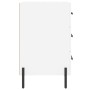 Mesita de noche madera de ingeniería blanco 40x40x66 cm de , Mesitas de noche - Ref: Foro24-827668, Precio: 72,36 €, Descuent...