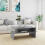 Mesa de centro madera contrachapada gris hormigón 90x60x42,5 cm de , Mesas de centro - Ref: Foro24-803258, Precio: 69,08 €, D...