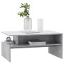 Mesa de centro madera contrachapada gris hormigón 90x60x42,5 cm de , Mesas de centro - Ref: Foro24-803258, Precio: 69,08 €, D...