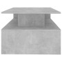Mesa de centro madera contrachapada gris hormigón 90x60x42,5 cm de , Mesas de centro - Ref: Foro24-803258, Precio: 69,08 €, D...
