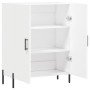 Aparador de madera de ingeniería blanco 69,5x34x90 cm de , Aparadores - Ref: Foro24-827732, Precio: 94,72 €, Descuento: %