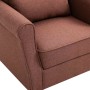 Sillón de tela marrón en Sillones | Comprar online en Foru.es