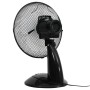 Ventilador de sobremesa 3 velocidades negro 30 cm 40 W de , Ventiladores de pie y de sobremesa - Ref: Foro24-51456, Precio: 3...