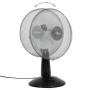 Ventilador de sobremesa 3 velocidades negro 30 cm 40 W de , Ventiladores de pie y de sobremesa - Ref: Foro24-51456, Precio: 3...