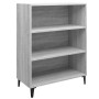Aparador de madera contrachapada gris Sonoma 69,5x32,5x90 cm de , Aparadores - Ref: Foro24-817379, Precio: 55,08 €, Descuento: %