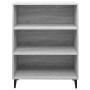 Aparador de madera contrachapada gris Sonoma 69,5x32,5x90 cm de , Aparadores - Ref: Foro24-817379, Precio: 55,08 €, Descuento: %