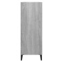 Aparador de madera contrachapada gris Sonoma 69,5x32,5x90 cm de , Aparadores - Ref: Foro24-817379, Precio: 55,08 €, Descuento: %