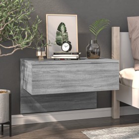 Mesita de noche de pared gris Sonoma de , Mesitas de noche - Ref: Foro24-816942, Precio: 40,28 €, Descuento: %