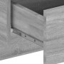 Mesita de noche de pared gris Sonoma de , Mesitas de noche - Ref: Foro24-816942, Precio: 40,28 €, Descuento: %