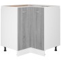Armario cocina “Lyon” madera ingeniería gris Sonoma de , Armarios de cocina - Ref: Foro24-815583, Precio: 101,31 €, Descuento: %