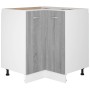 Armario cocina “Lyon” madera ingeniería gris Sonoma de , Armarios de cocina - Ref: Foro24-815583, Precio: 101,31 €, Descuento: %