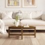 Mesa de centro madera maciza de pino marrón miel 87x48x35 cm de , Mesas de centro - Ref: Foro24-822325, Precio: 36,91 €, Desc...