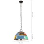 Lámpara colgante vintage 25 W multicolor redonda 41 cm E27 de , Lámparas - Ref: Foro24-320545, Precio: 85,43 €, Descuento: %