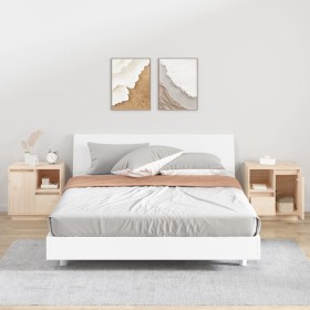 Mesitas de noche 2 uds madera maciza de pino 50x34x50 cm de , Mesitas de noche - Ref: Foro24-814480, Precio: 103,21 €, Descue...