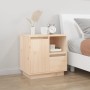 Mesitas de noche 2 uds madera maciza de pino 50x34x50 cm de , Mesitas de noche - Ref: Foro24-814480, Precio: 103,21 €, Descue...