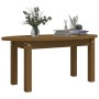 Mesa de centro madera maciza de pino marrón miel 80x40x35 cm de , Mesas de centro - Ref: Foro24-822350, Precio: 47,43 €, Desc...