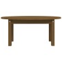 Mesa de centro madera maciza de pino marrón miel 80x40x35 cm de , Mesas de centro - Ref: Foro24-822350, Precio: 47,43 €, Desc...