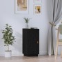 Aparador de madera maciza de pino negro 34x40x75 cm de , Aparadores - Ref: Foro24-820116, Precio: 62,39 €, Descuento: %