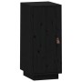 Aparador de madera maciza de pino negro 34x40x75 cm de , Aparadores - Ref: Foro24-820116, Precio: 62,39 €, Descuento: %