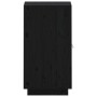 Aparador de madera maciza de pino negro 34x40x75 cm de , Aparadores - Ref: Foro24-820116, Precio: 62,39 €, Descuento: %