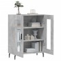 Aparador de madera de ingeniería gris hormigón 69,5x34x90 cm de , Aparadores - Ref: Foro24-827808, Precio: 85,16 €, Descuento: %