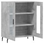 Aparador de madera de ingeniería gris hormigón 69,5x34x90 cm de , Aparadores - Ref: Foro24-827808, Precio: 85,16 €, Descuento: %