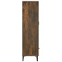 Aparador de madera contrachapada roble ahumado 70x31x115 cm de , Aparadores - Ref: Foro24-817474, Precio: 85,20 €, Descuento: %