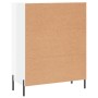 Aparador de madera contrachapada blanco brillante 69,5x34x90 cm de , Aparadores - Ref: Foro24-827862, Precio: 83,39 €, Descue...
