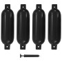 Parachoques para barco 4 unidades PVC negro 51x14 cm de , Atracada y anclaje - Ref: Foro24-92381, Precio: 62,84 €, Descuento: %