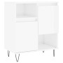 Aparador de madera contrachapada blanco brillante 60x35x70 cm de , Aparadores - Ref: Foro24-831190, Precio: 64,37 €, Descuent...