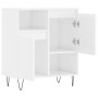 Aparador de madera contrachapada blanco brillante 60x35x70 cm de , Aparadores - Ref: Foro24-831190, Precio: 64,37 €, Descuent...