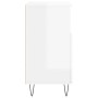 Aparador de madera contrachapada blanco brillante 60x35x70 cm de , Aparadores - Ref: Foro24-831190, Precio: 64,37 €, Descuent...