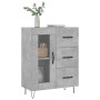 Aparador de madera de ingeniería gris hormigón 69,5x34x90 cm de , Aparadores - Ref: Foro24-828040, Precio: 91,32 €, Descuento: %