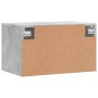 Armario de pared madera ingeniería gris hormigón 60x36,5x35 cm de , Taquillas y armarios de almacenamiento - Ref: Foro24-8300...