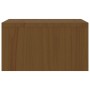Soporte de monitor madera maciza pino marrón miel 50x27x15 cm de , Bases y elevadores para ordenadores - Ref: Foro24-813957, ...